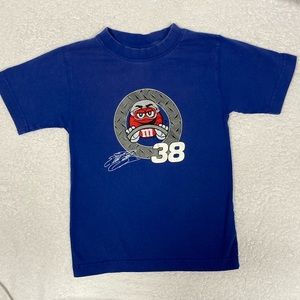 Vintage Chase authentic Elliot Sandler M&M number 38 race car tee xs